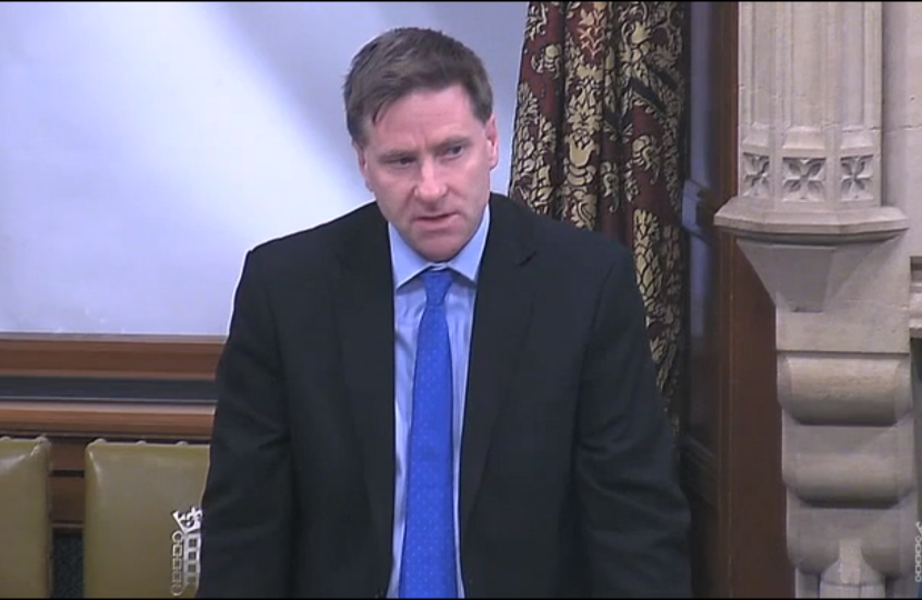 Steve Brine in Westminster Hall